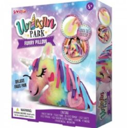 Unicorn Park-Furry Pillow