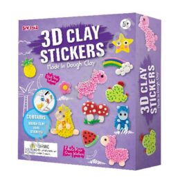 3D Clay Stickers