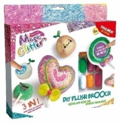 MAGIC GLITTER - DIY PLUSH BROOCH