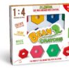 BEAN CRAYON - 12PCS, 12 COLORS