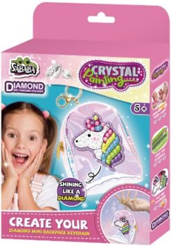 DIAMOND ART MINI KEYRING BAG-UNICORN