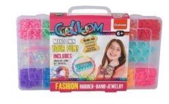 PLASTIC BOX - 2000PCS RUBBER BANDS