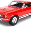 1:24 1967 MUSTANG GT RED ONLY WB
