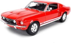 1:24 1967 MUSTANG GT RED ONLY WB