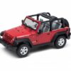 1:24 F/W 2007 JEEP WRANGLER RUBICON (CONVERTIBLE) CREAM WHITE CLR WB