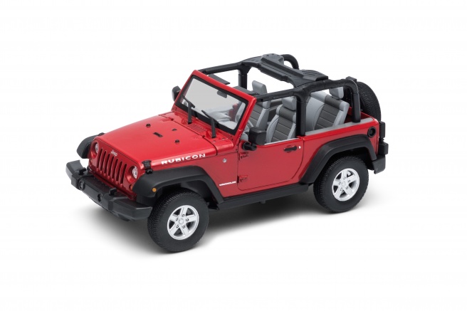 1:24 F/W 2007 JEEP WRANGLER RUBICON (CONVERTIBLE) CREAM WHITE CLR WB