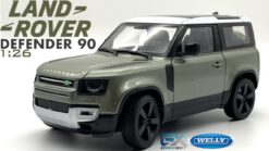 1:24 2020 LAND ROVER DEFENDER GREEN/WHITE