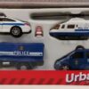 7 PCS CITY TEAM SET ( POLICE) - F/W DOE CAST WITH PLASTIC - EACH IN WINDOW BOX