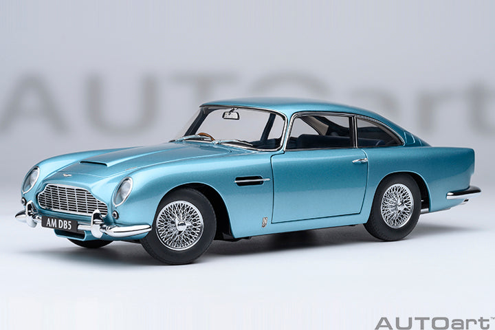 1:24 1964 ASTON MARTIN DB5 SILVER/LIGHT METALLIC GREEN/SILVER GRAY/METALLIC BLUE WB