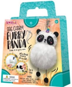 Bag Charm-Furry Panda