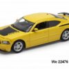 1:24 DODGE 2006 CHARGER DAYTONA R/T YELLOW WB