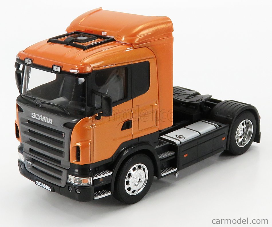 1:32 SCANIA R470 FREE WHEEL DIE CAST WITH PLASTIC EACH WINDOW BOX