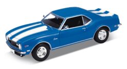 1:24 1968 CHEVROLET CAMARO Z28 BLUE WB