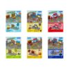 2" P/B Q-CITY PLAYSET 6 ASST PULL BACK DIE CAST WITH PLASTIC PART 92703G GAS STATION 92703AW AUTO WASH 92702SC SCHOOL 92702FF FAST FOOD 92701PS POLICE STATION