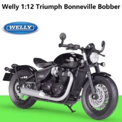 1:12 TRIUMPH BONNEVILLE BOBBER BLACK WB