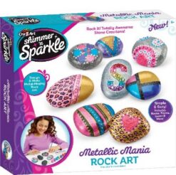 Shimmer ‘n Sparkle Metallic Mania Rock Art