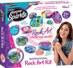 Shimmer ‘n Sparkle Inspirational Rock Art Kit