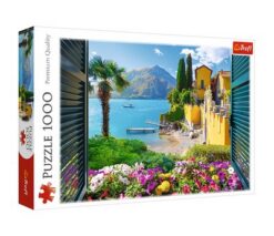Puzzles - "1000" - View of Lake Como_FSC Mix 70% | Toys & Games | Kalimat Store
