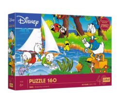 Puzzles - "160" - 40th anniversary Trefl - Lakeside adventure / Disney Standard Characters_FSC Mix 70% | Toys & Games | Kalimat Store