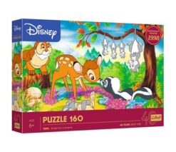 Puzzles - "160" - 40th anniversary Trefl - Bambi and forest friends / Disney Bambi_FSC Mix 70% | Toys & Games | Kalimat Store