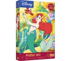 Puzzles - "160" - 40th anniversary Trefl - Little Mermaid / Disney Princess_FSC Mix 70% | Toys & Games | Kalimat Store
