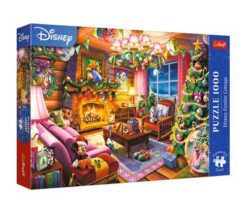 Puzzles - "1000 XMAS Premium Plus" - Disney Festive Cottage / Disney_FSC Mix 70% | Toys & Games | Kalimat Store