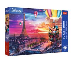 Puzzles - "1000 Premium Plus" - Mickey and Minnie in Paris / Disney_FSC Mix 70% | Toys & Games | Kalimat Store