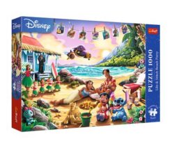 Puzzles - "1000 Premium Plus" - Lilo & Stitch Beach Party / Disney Lilo&Stitch_FSC Mix 70% | Toys & Games | Kalimat Store