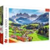 Puzzles - "1000" - Santa Maddalena, Dolomite, Italy_FSC Mix 70% | Toys & Games | Kalimat Store