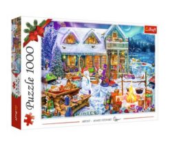 Puzzles - "1000 XMAS" - Winter Time_FSC Mix 70% | Toys & Games | Kalimat Store