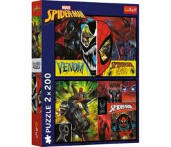 Puzzles - "2x200" - Spider-Man day and night / Disney Marvel Spiderman_FSC Mix 70% | Toys & Games | Kalimat Store