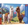 Puzzles - "200" - Colorful llamas / Trefl_AI FSC Mix 70% | Toys & Games | Kalimat Store