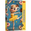 Puzzles - "200" - BrainRots Ballerina Cappucina / Trefl_AI FSC Mix 70% | Toys & Games | Kalimat Store