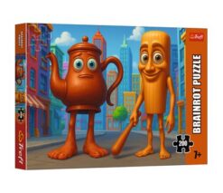 Puzzles - "200" - BrainRots Tung Tung Sahur / Trefl_AI FSC Mix 70% | Toys & Games | Kalimat Store