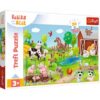 Puzzles - "24 Maxi" - Babies and animals / KAZSTUDIO SA Babies and the Bear FSC Mix 70% | Toys & Games | Kalimat Store