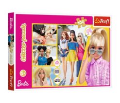 Puzzles - "100 Glitter" - Glitter Barbie / Mattel, Barbie | Toys & Games | Kalimat Store