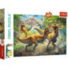 Puzzles - "160" - Fighting Tyrannosaurs / Trefl | Toys & Games | Kalimat Store