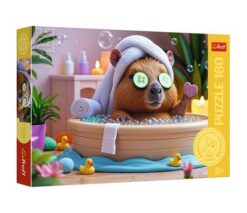 Puzzles - "160" - Capybara in SPA / Trefl FSC Mix 70% | Toys & Games | Kalimat Store