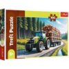 Puzzles - "100" - Forestry tractor/ Trefl_AI FSC Mix 70% | Toys & Games | Kalimat Store