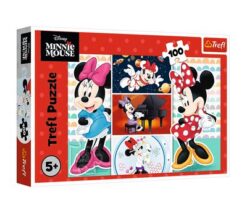 Puzzles - "100" - Amusing Minnie / Disney Minnie FSC Mix 70% | Toys & Games | Kalimat Store