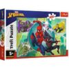 Puzzles - "100" - Spider mask / Disney Marvel Spiderman FSC Mix 70% | Toys & Games | Kalimat Store