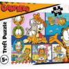 Puzzles - "100" - Lazy Garfield / Garfield_FSC Mix 70% | Toys & Games | Kalimat Store