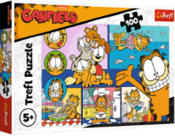 Puzzles - "100" - Lazy Garfield / Garfield_FSC Mix 70% | Toys & Games | Kalimat Store