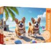 Puzzles - "100" - Corgi - the doggy / Trefl FSC Mix 70% | Toys & Games | Kalimat Store