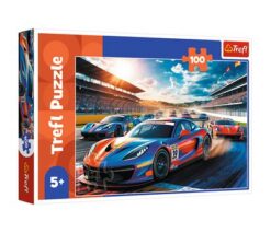 Puzzles - "100" - Fast racer / TREFL_AI FSC Mix 70% | Toys & Games | Kalimat Store
