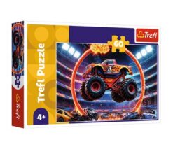 Puzzles - "60" - Monster truck / TREFL_AI FSC Mix 70% | Toys & Games | Kalimat Store