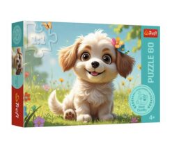 Puzzles - "60" - To be a puppy! / Trefl_AI FSC Mix 70% | Toys & Games | Kalimat Store