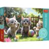 Puzzles - "60" - Three kittens / Trefl_AI FSC Mix 70% | Toys & Games | Kalimat Store