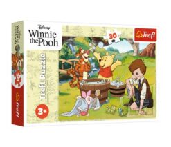 Puzzles - "30" - A day with Pooh / Disney Winnie the Pooh FSC Mix 70% | Toys & Games | Kalimat Store