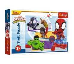 Puzzles - "30" - Brave Spidey/ Spidey and his Amazing Friends Marvel FSC Mix 70% | Toys & Games | Kalimat Store